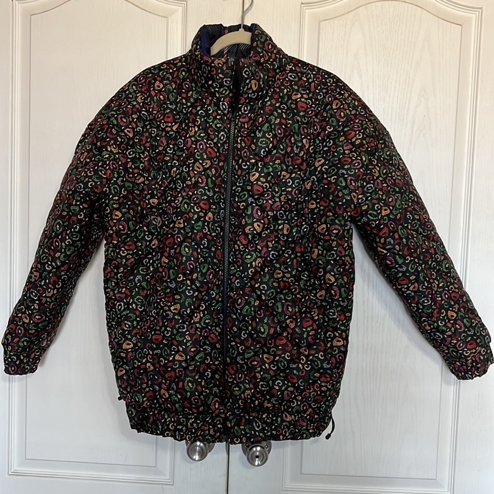 Farm Rio Borogodo Metallic Reversible
Puffer Jacket Size medium - Picture 7 of 13
